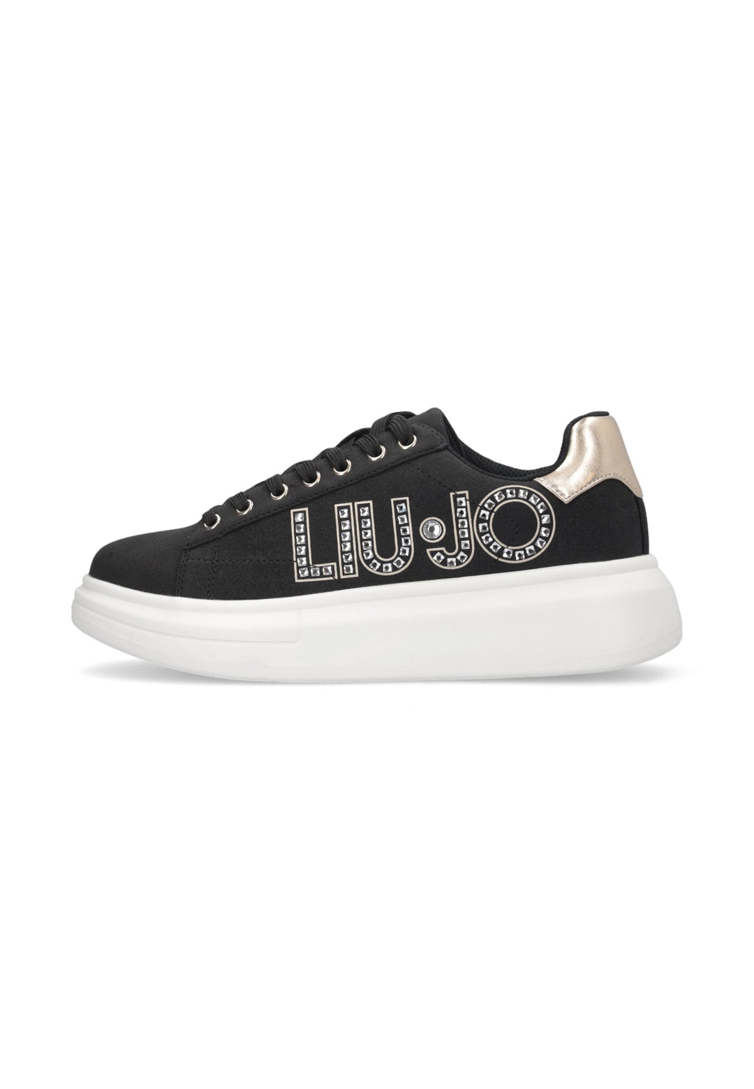 LIU JO BABOL - Sneaker low - black light gold/schwarz